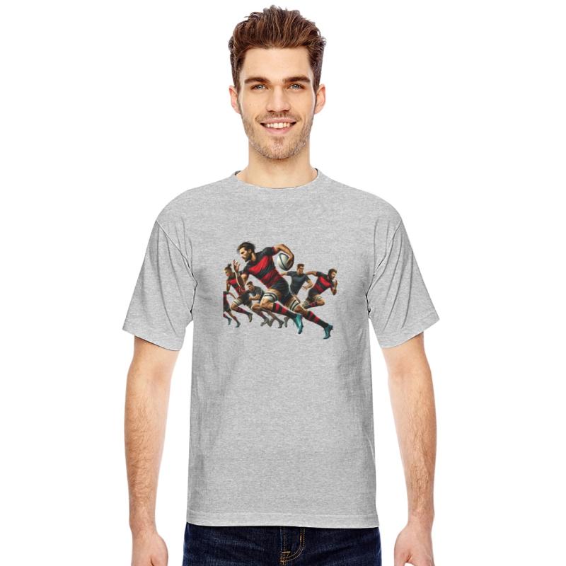 Unstoppable Rugby Action – Power, Speed & Teamwork