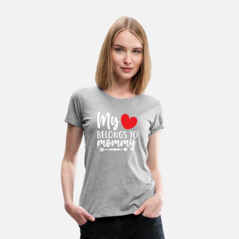 Valentines Day Gifts My Heart Belongs To Mommy Mat