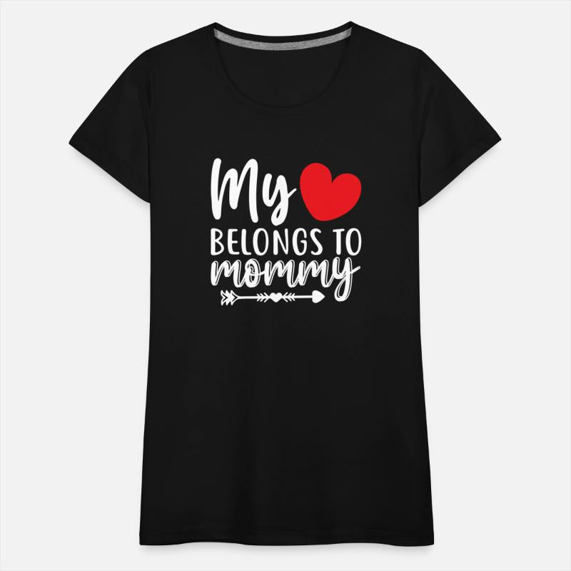 Valentines Day Gifts My Heart Belongs To Mommy Mat