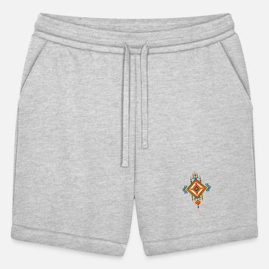 Vibrant Tribal Geometric Embroidery