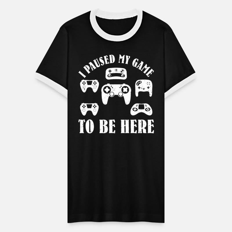 Video Game Console Paused my Game To Be Here