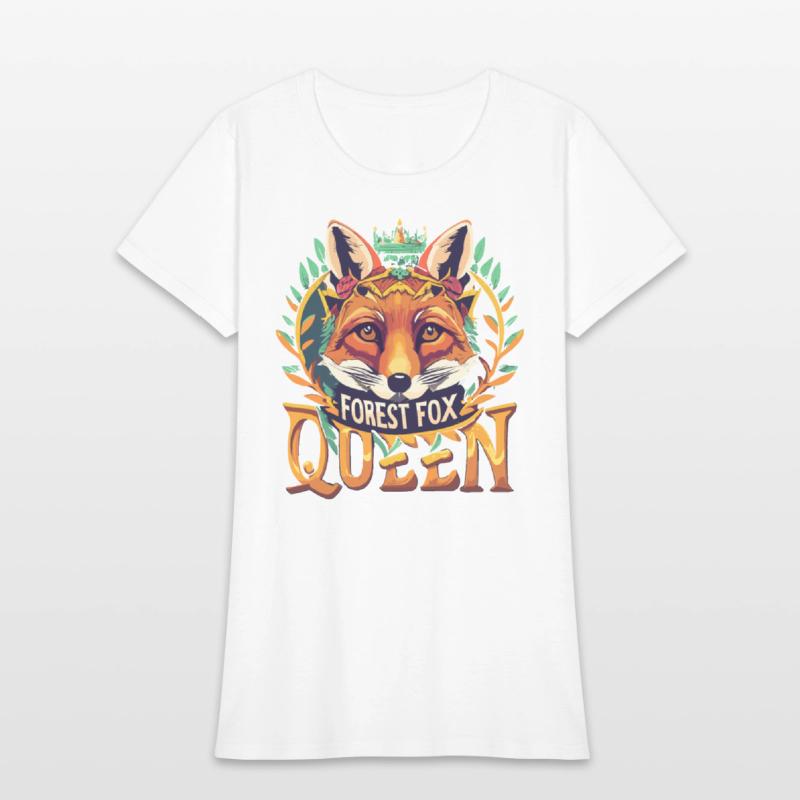 vintage forest fox queen puns