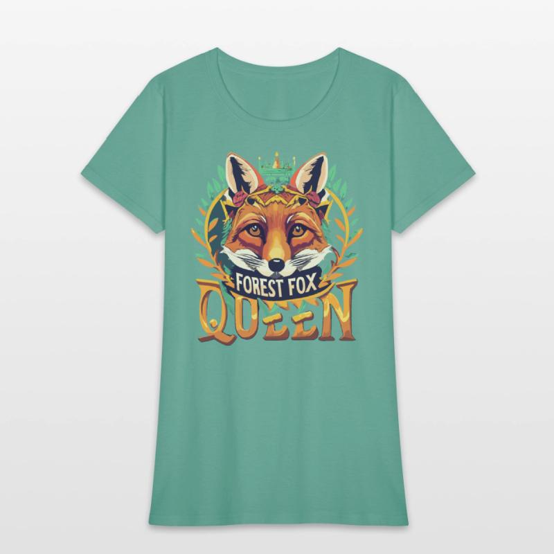 vintage forest fox queen puns