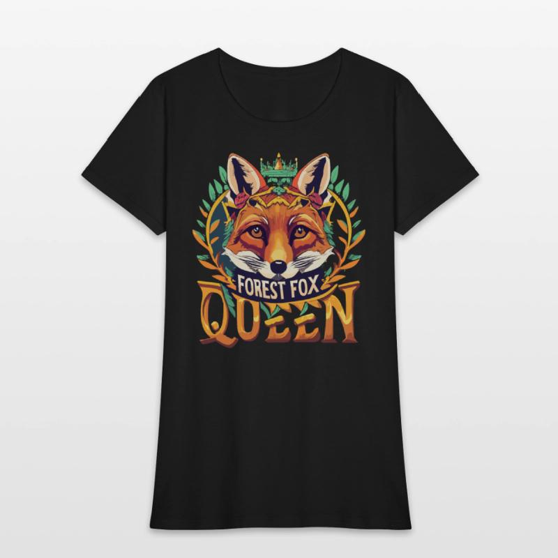 vintage forest fox queen puns