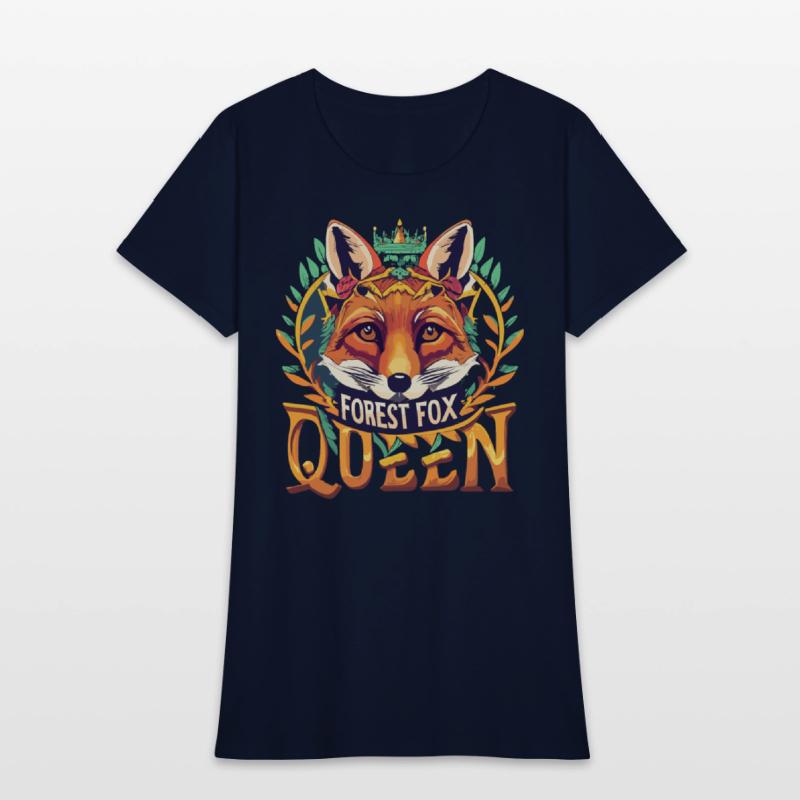 vintage forest fox queen puns