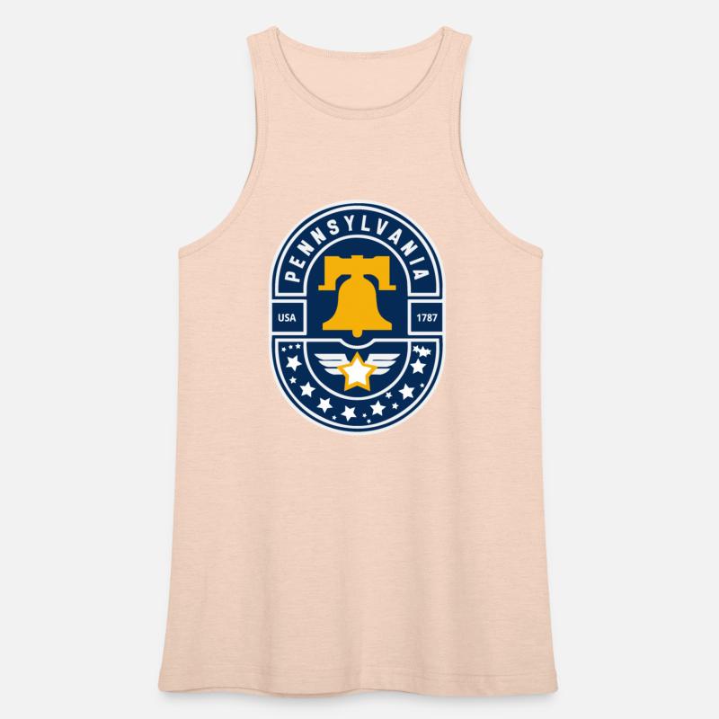 Vintage Pennsylvania Emblem with Liberty Bell