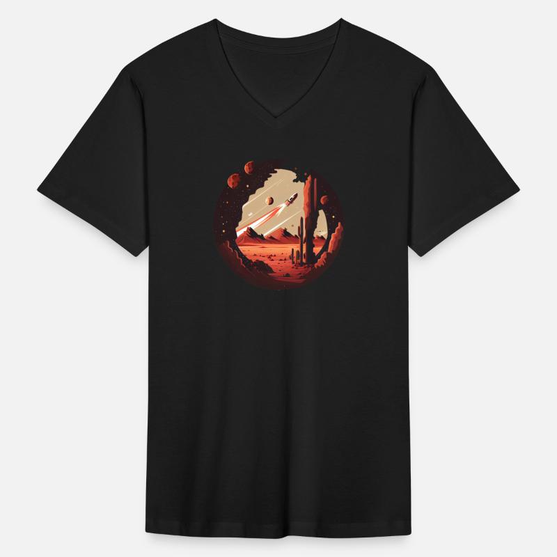 Vintage Space Science Mars Fiction Geek Solar