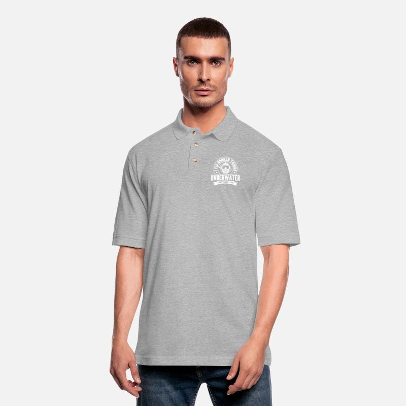 Vintage-Style Print for Scuba Diver