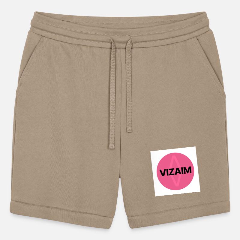 Vizaim Bold Logo on Pink Background