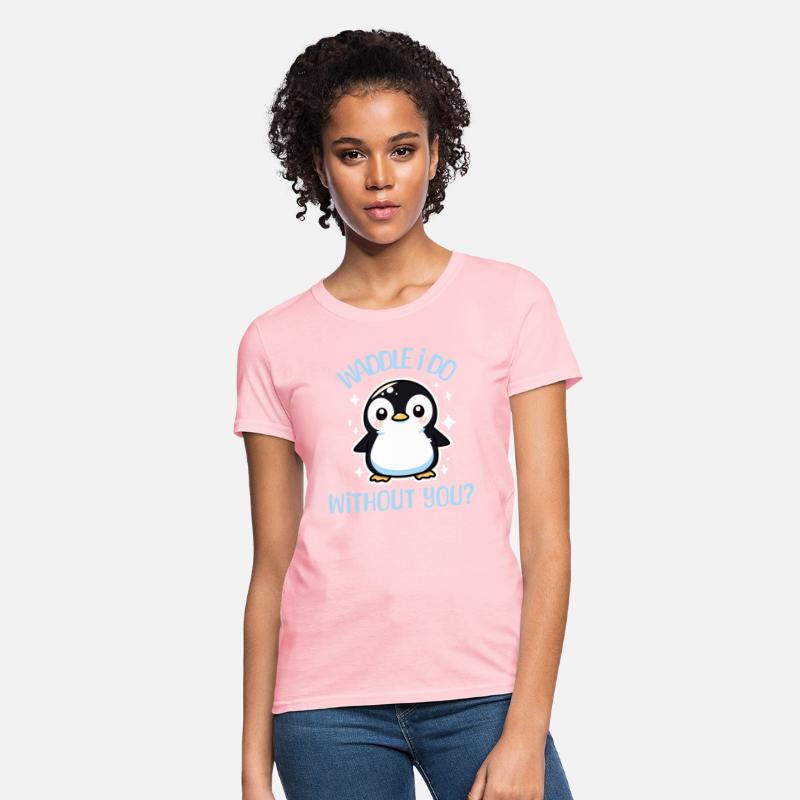 Waddle I do Without You Penguin Child Shirt