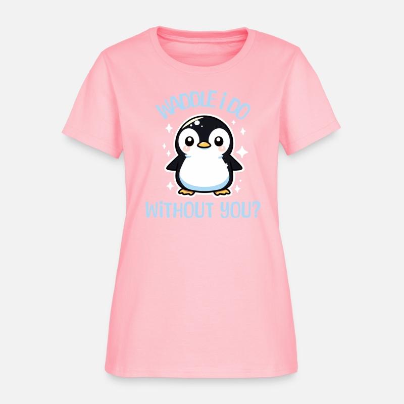 Waddle I do Without You Penguin Child Shirt