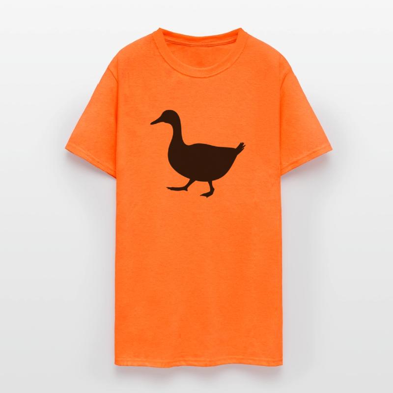 Walking Duck Silhouette