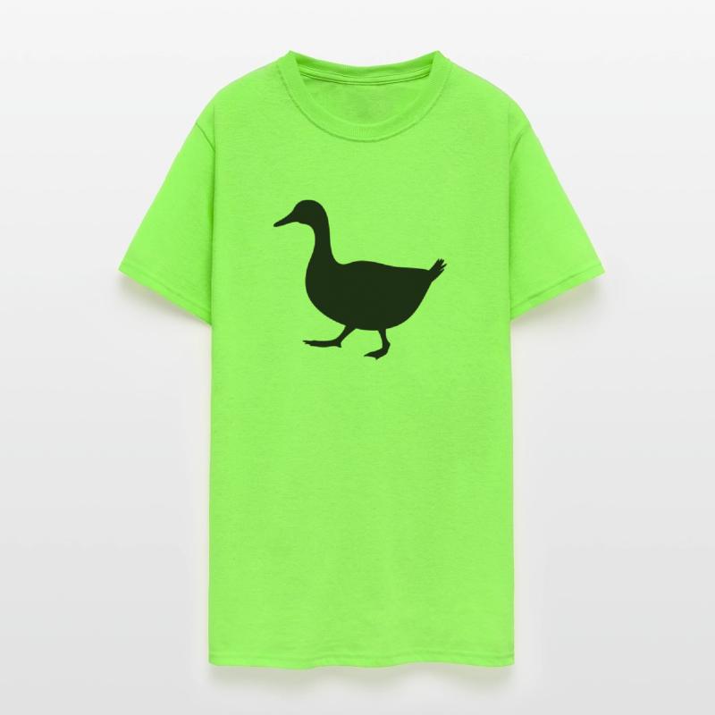 Walking Duck Silhouette