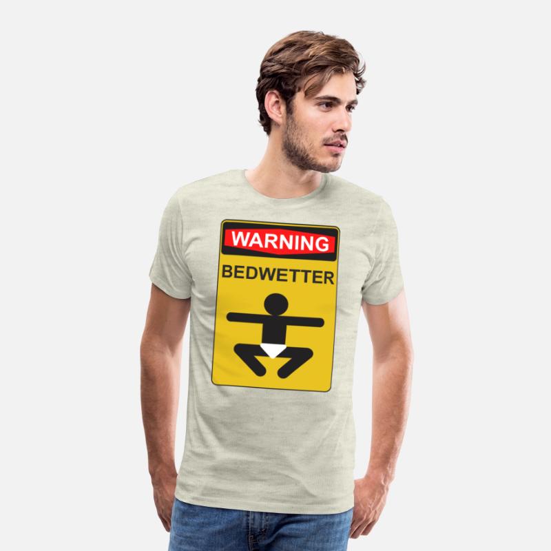 Warning Bedwetter Sign Funny ABDL