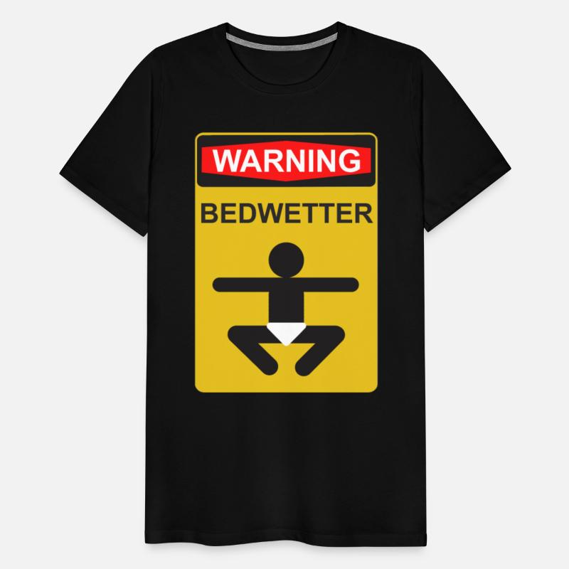 Warning Bedwetter Sign Funny ABDL