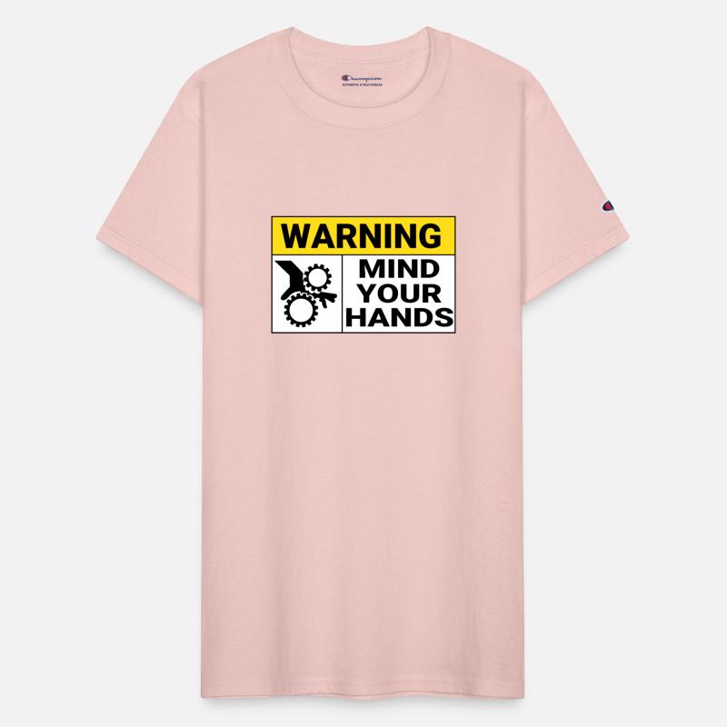 Warning Mind Your Hands Machine Working