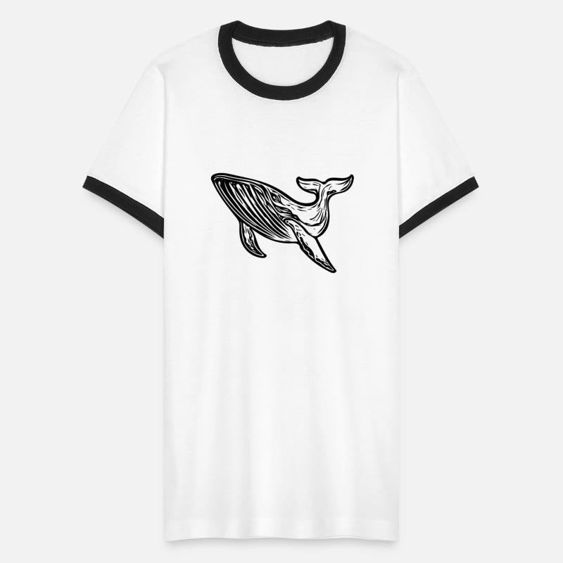 Whale Vintage Sea Animal No Plastic In Living