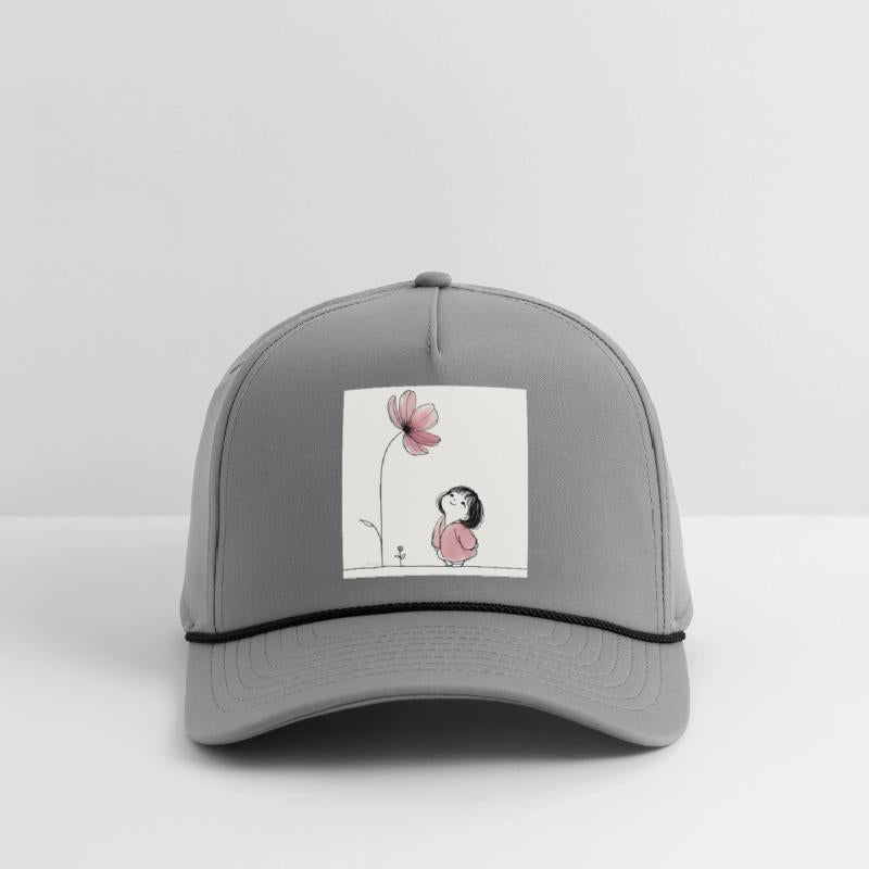 Whimsical Girl with Blossom