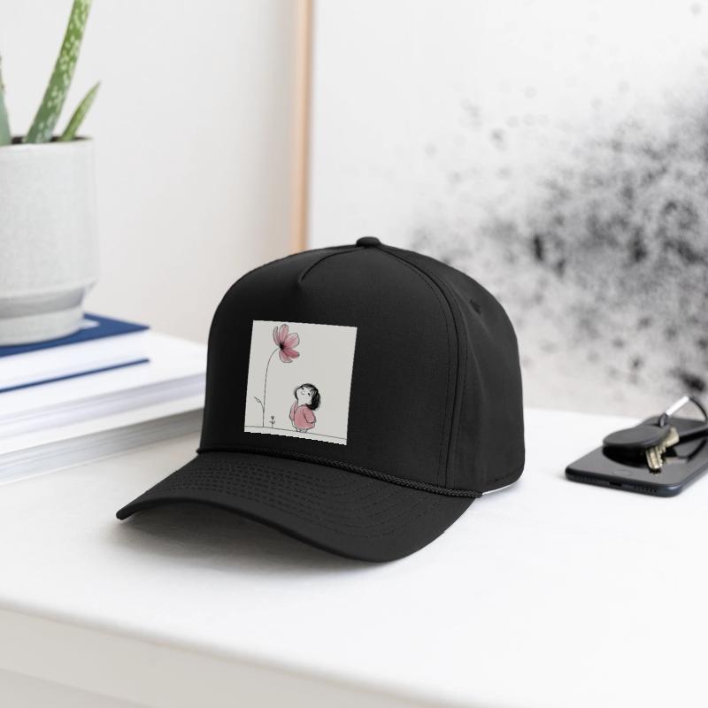 Whimsical Girl with Blossom