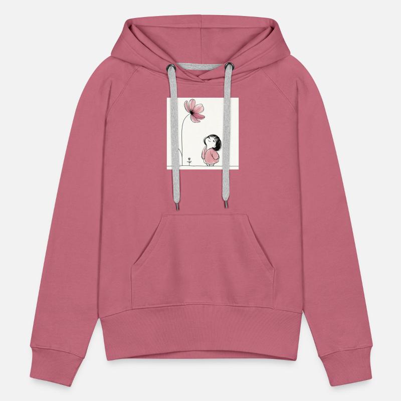 Whimsical Girl with Blossom