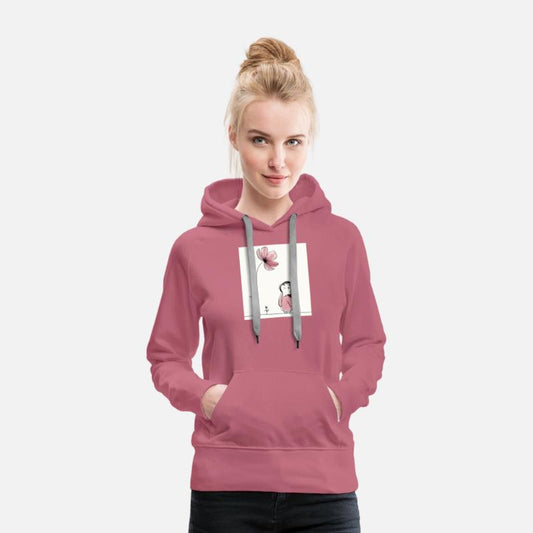 Whimsical Girl with Blossom