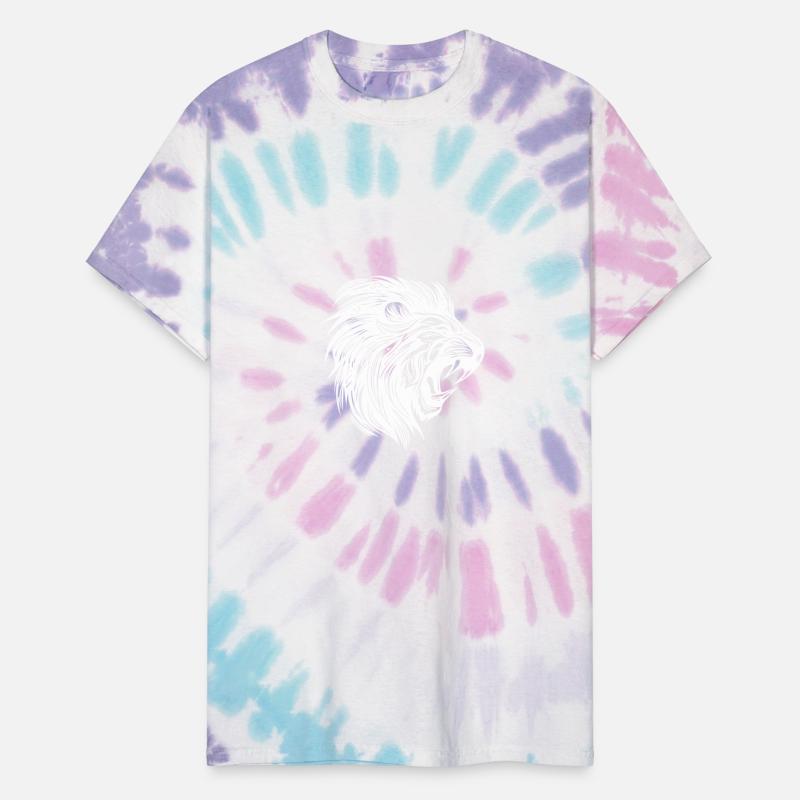 Wild Mighty Lion Head Tattoo Style Mane