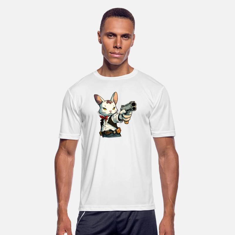 Wild West RabbitRevolver-Toting Rabbit Cowboy