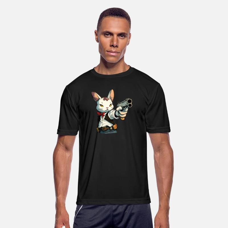 Wild West RabbitRevolver-Toting Rabbit Cowboy