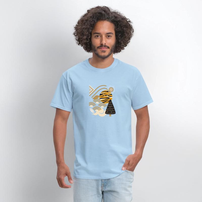 Winter Abstract Geometric Leopard Snow