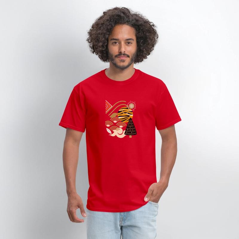 Winter Abstract Geometric Leopard Snow