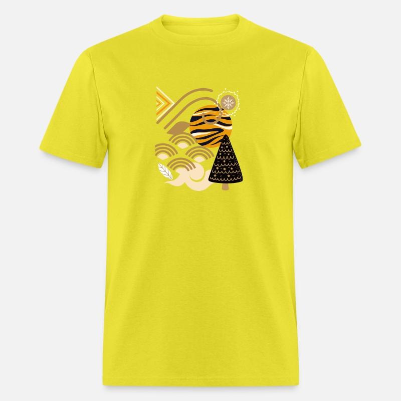 Winter Abstract Geometric Leopard Snow