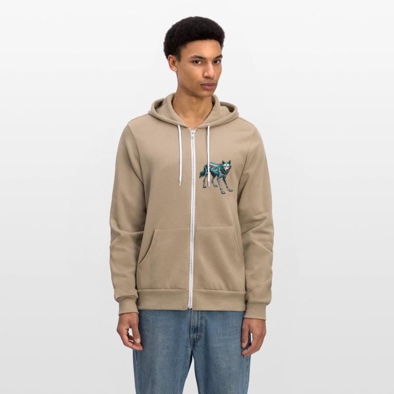 Wolf Skeleton Illustration