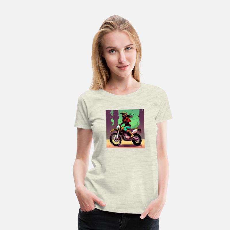 Woman on Dirtbike future ink