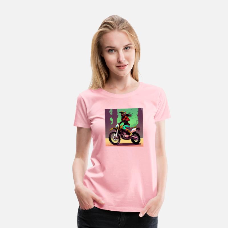 Woman on Dirtbike future ink