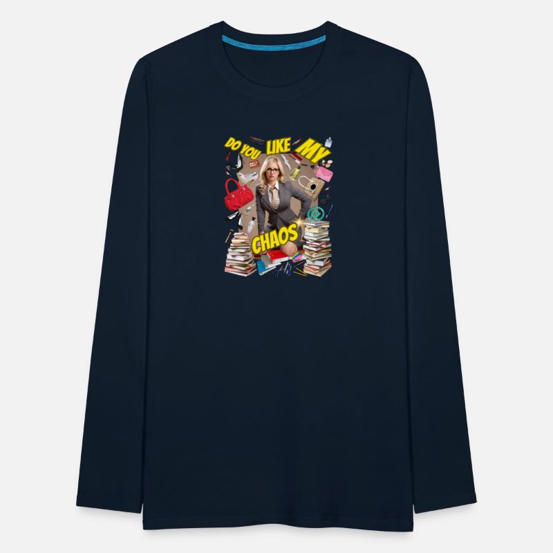 Woman secretary with slogan