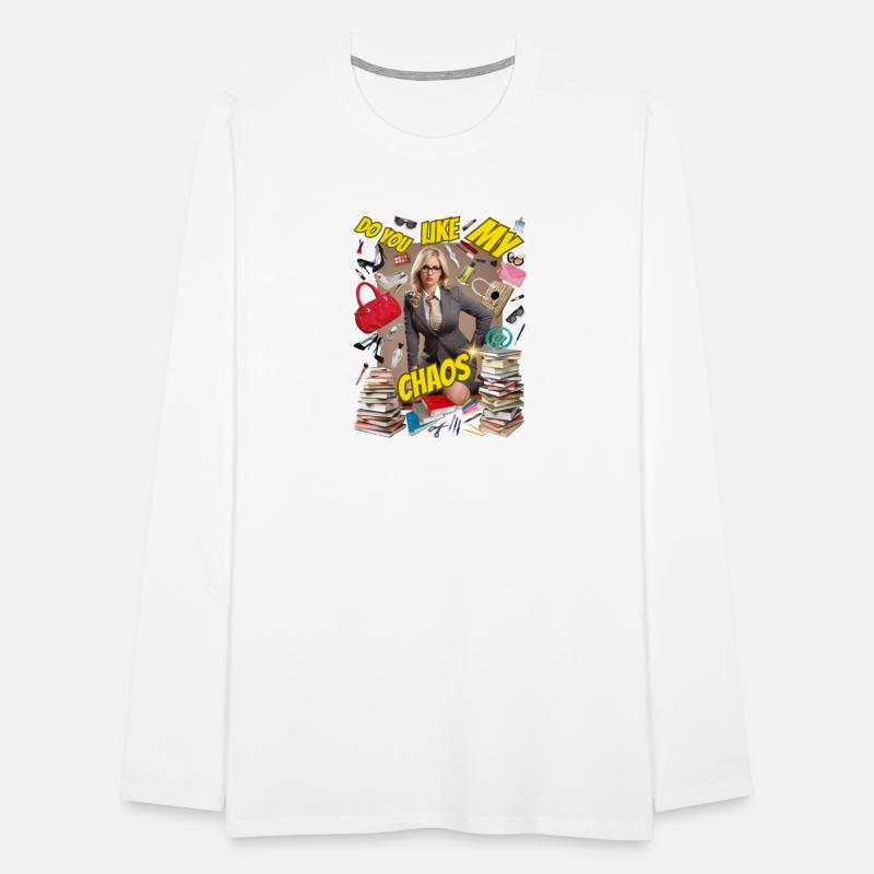 Woman secretary with slogan