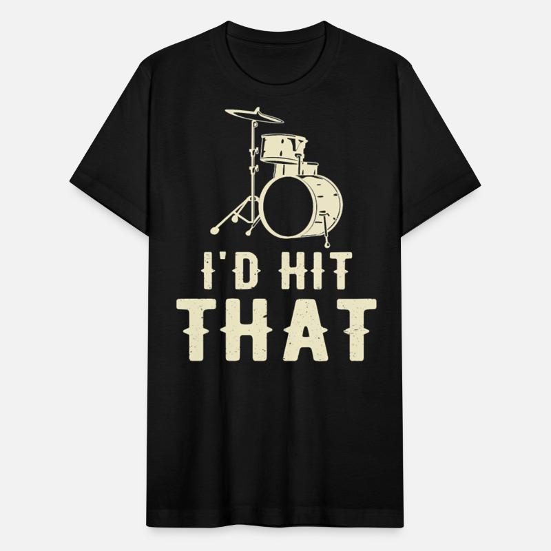 Womens I d Hit That Drum With Drum Sticks Band