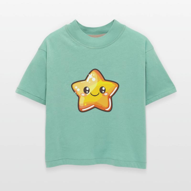 Yellow Star Cute Orange Star