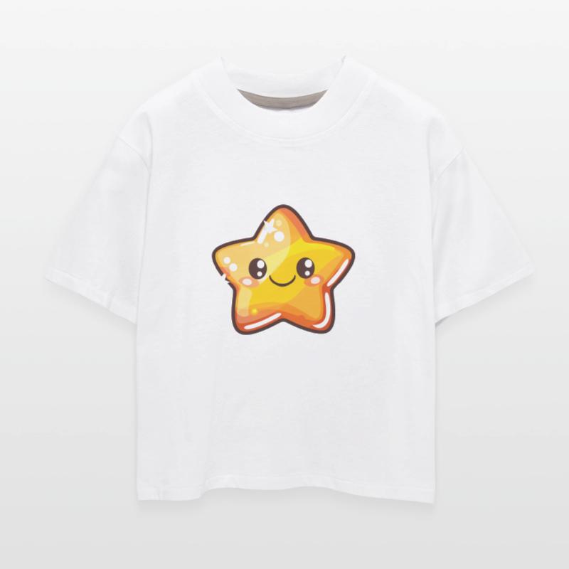 Yellow Star Cute Orange Star