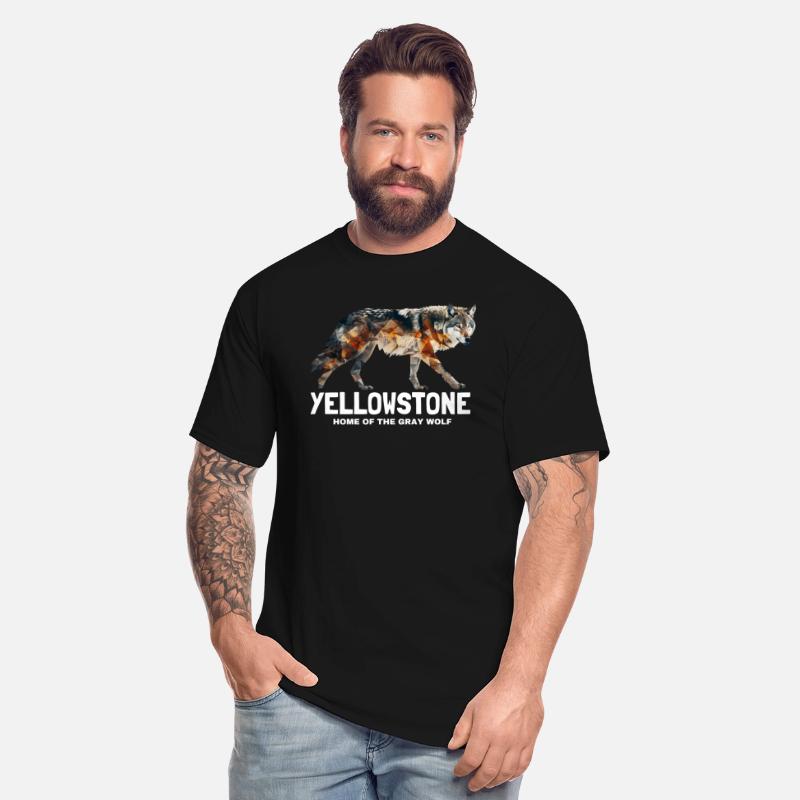 Yellowstone Gray Wolf - Home of the Gray Wolf