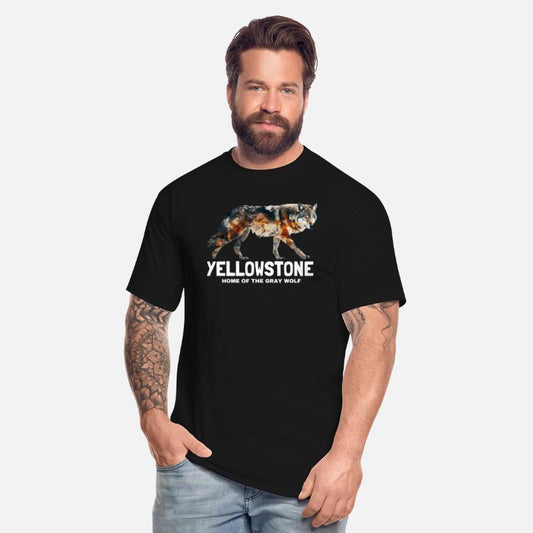 Yellowstone Gray Wolf - Home of the Gray Wolf