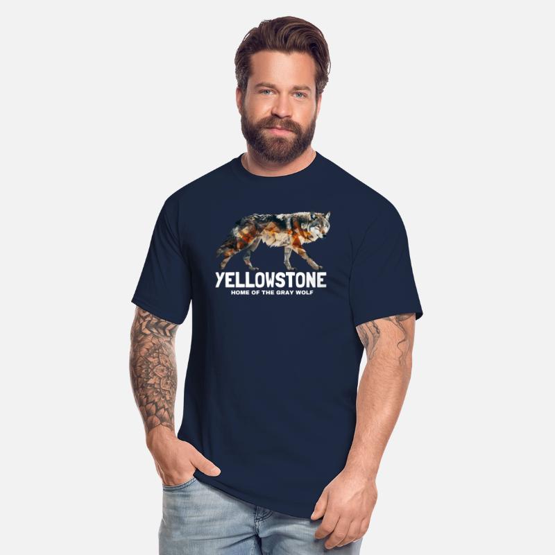 Yellowstone Gray Wolf - Home of the Gray Wolf