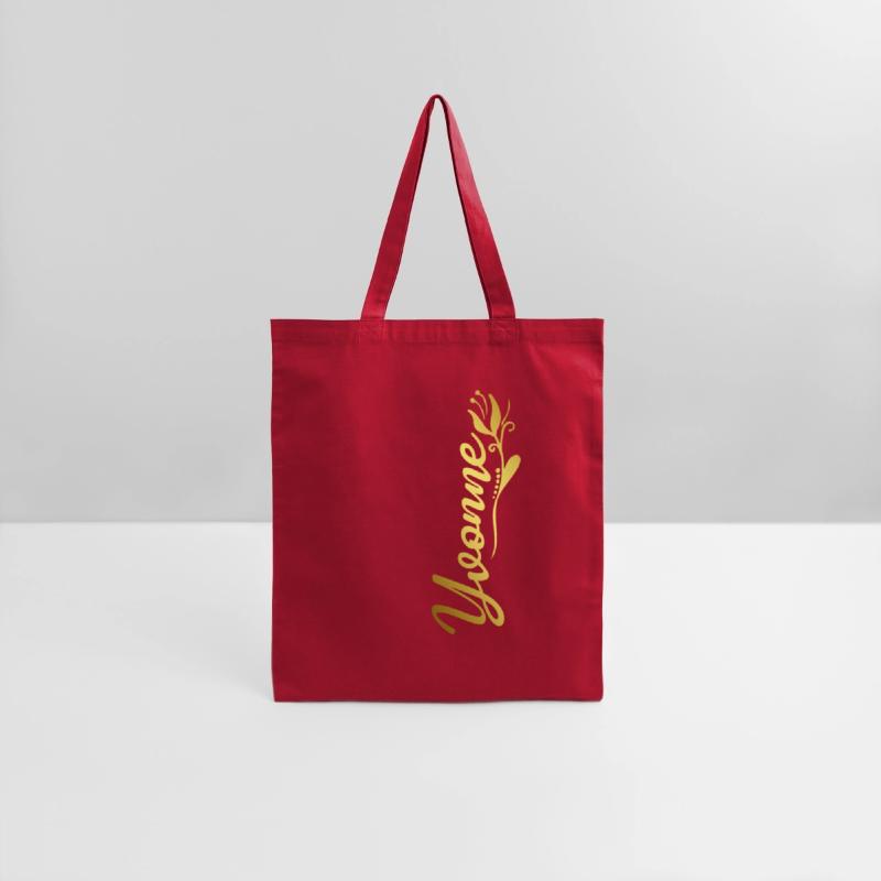 Yvonne Name Faux Gold Tulip Flourish