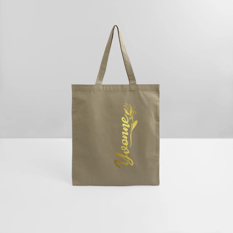 Yvonne Name Faux Gold Tulip Flourish